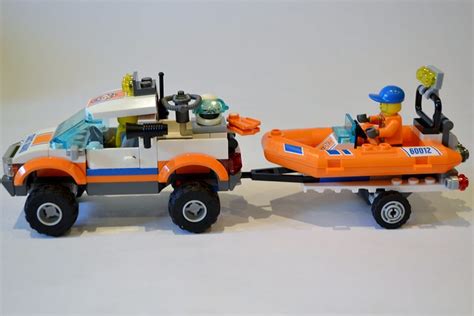 Lego 60012 4x4 And Diving Boat Review Brickset