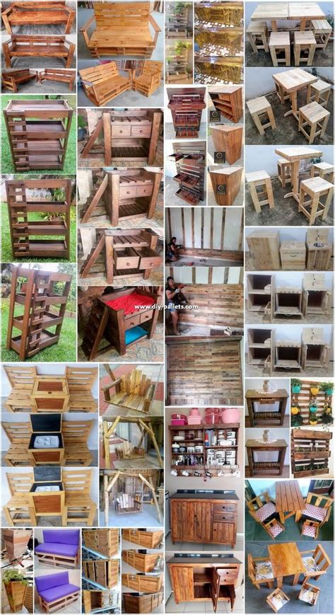 Diy Projects Made With Repurposed Wood Pallets Diy