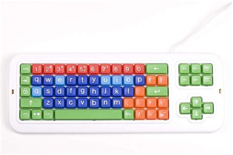 Clevy Keyboard Color Coded