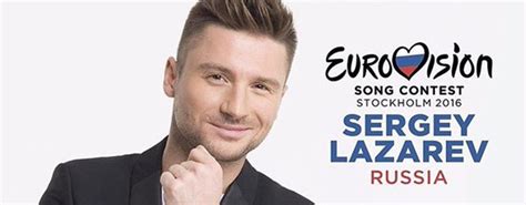 eurovision now rusia se confirman los rumores y sergey lazarev será el abanderado ruso en