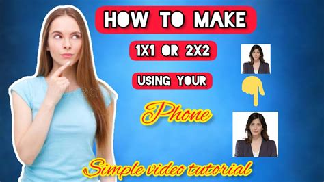 Photo Id How To Make 1x1 Or 2x2 Photo Id Using Your Phone 2023