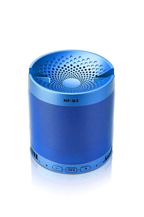 Портативная колонка Bluetooth Speaker Hf Q3 Blue Arm53622 низкие