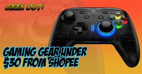 Cool Gaming Gear You Can Get For Under 30 From Shopee