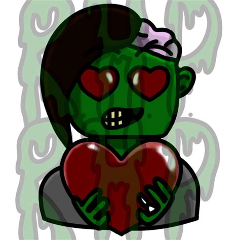 Zombie Heart Emote By Rhpestilence On Deviantart