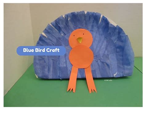 Blue Bird Craft For Kids