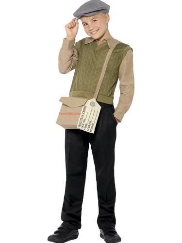 Wartime Boys Fancy Dress 40s 30s History Britain Book Day Kids Childs