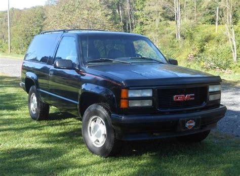 Sell Used 1995 Gmc Yukon Gt Two Door Rare Factory 5 Speed Standard