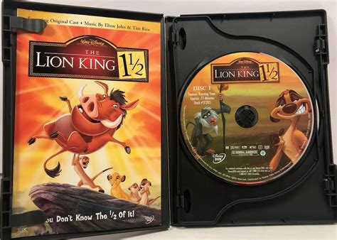 Walt Disney The Lion King 1 12 Special 2 Disc Dvd With Bonus Features