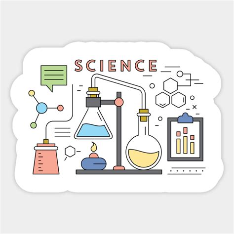 Science Cute Design Science Sticker Teepublic