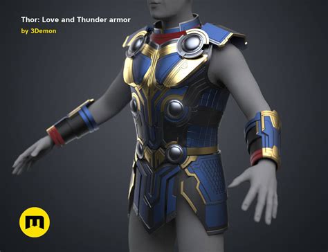 Thor Armor Love And Thunder 3d Model 3d Printable Cgtrader
