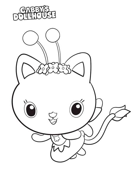 Gabby's Dollhouse coloring pages