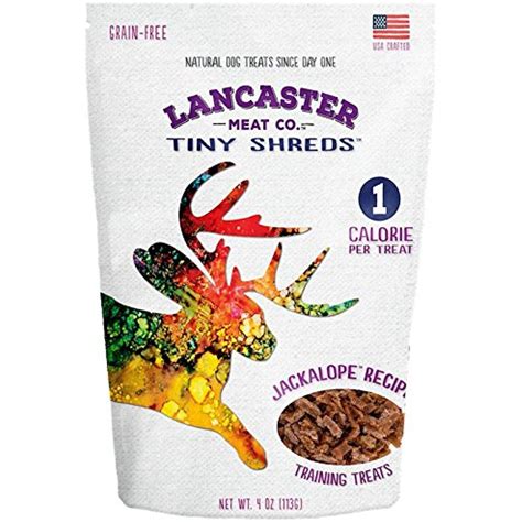 In addition, most dogs love baby carrots, and at about four calories each they make a great weight loss snack. Lancaster Meat Co. Jackalope Tiny Shreds - USA Made Low ...