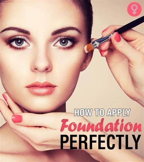 How To Apply Foundation On Face Step By Step Tutorial Flawless