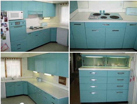 How would you reinvent your backyard? Retro cabinets | Metal kitchen cabinets, Kitchen cabinets ...