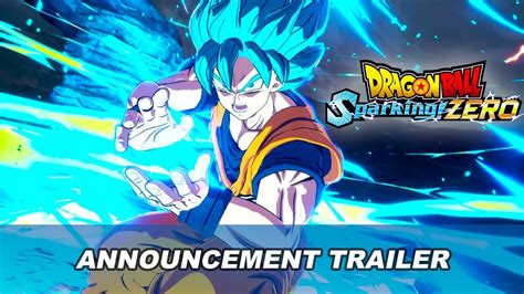 Dragon Ball Sparking Zero é Anunciado Com Lindo Trailer No Tga