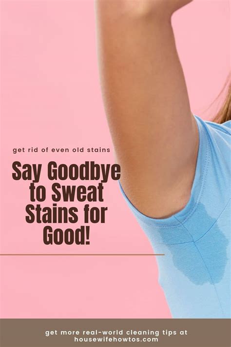 How To Get Rid Of Sweat Stains A Cleaning Expert Explains