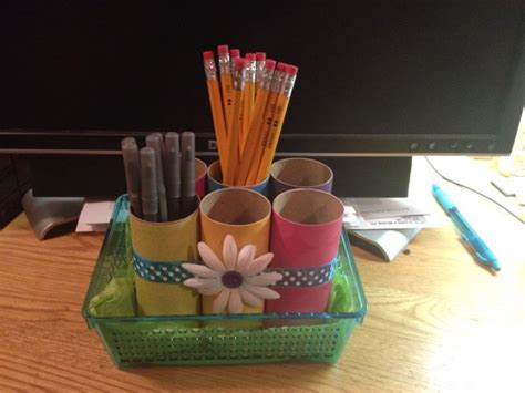 The theme requires aero glass to work/display properly. Desk top organizer - made from toilet paper rolls and ...