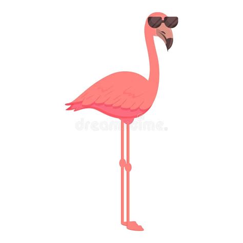 Pink Flamingo Cartoon Cute Stock Illustrations 6296 Pink Flamingo