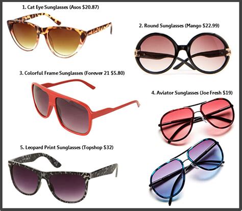 Sense Of Expression Top 5 Trendy Sunglasses