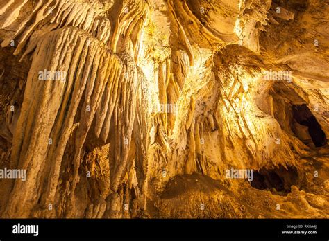 View In The Caves At Carlsbad Caverns National Park New Mexico A Well