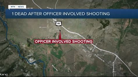 1 person killed in officer involved shooting in missoula