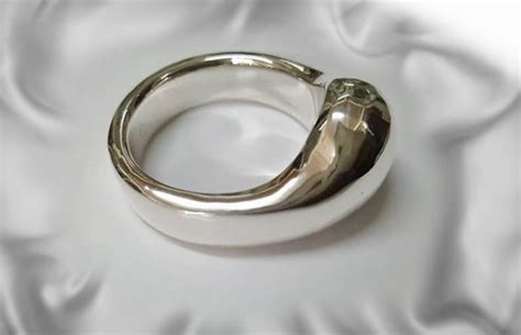 Glans Cock Ring Extra Heavy 15 Oz Solid Silver Custom Etsy