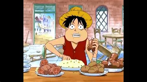 One Piece Funny Scene 11 Luffy Eats Youtube