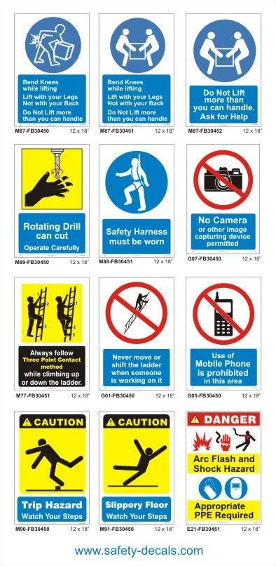Warning Label And Signs Safety Labels And Signs Aalap Labels And Signs