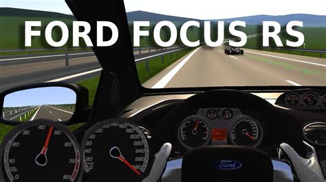 Ford Focus Rs 2008 Full Speed On Autobahn Assetto Corsa Youtube
