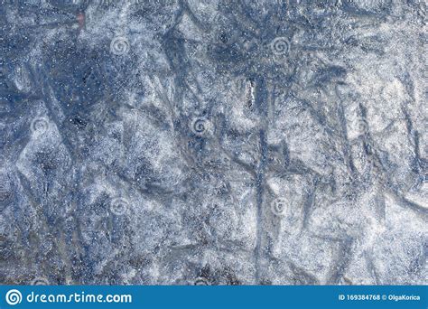 Textured Surface Ice Texture Background Backdrop Frozen Pond Winter