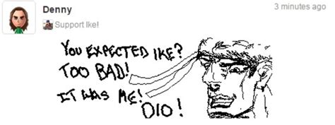 Dio In Miiverse It Was Me Dio Know Your Meme