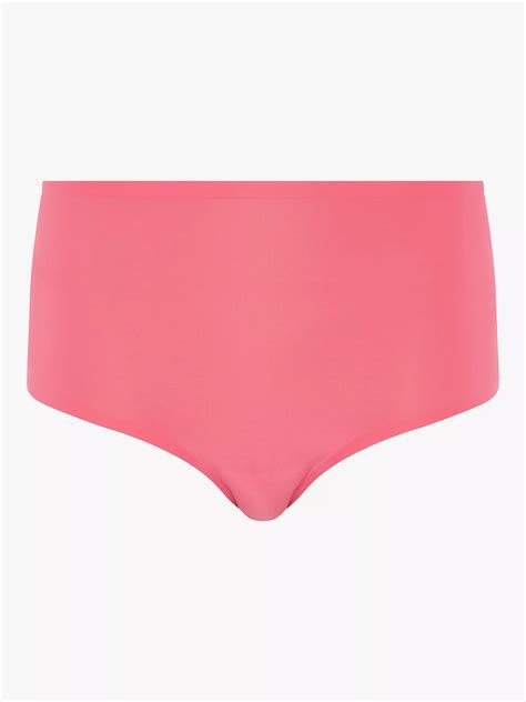 Chantelle Soft Stretch High Waisted Knickers Love Pink At John Lewis