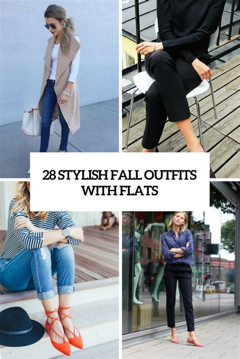 28 Stylish Fall Outfits With Flats Styleoholic