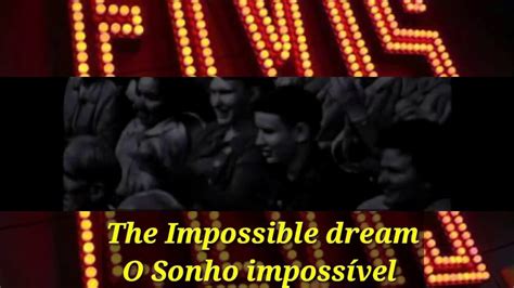 Elvis Presley The Impossible Dream Com Legenda Youtube