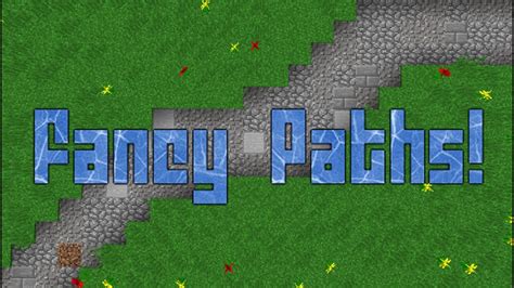 Minecraft Fancy Paths Texture Pack Youtube