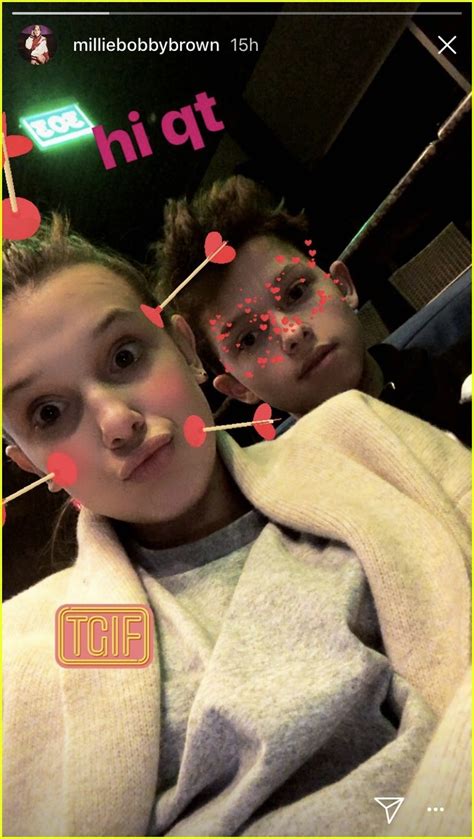 Millie Bobby Brown And Boyfriend Jacob Sartorius Are Totally Smitten In