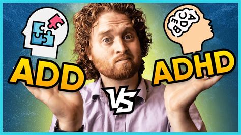 Whats The Difference Between Add Vs Adhd Youtube
