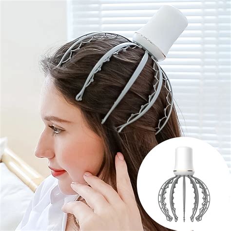 Electric Octopus Scalp Massager Head Massage Relaxation Device Relief Remove Muscle Tension