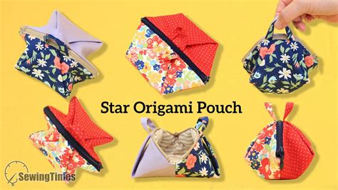 Diy Star Origami Pouch How To Make A Shape Changing Pouch