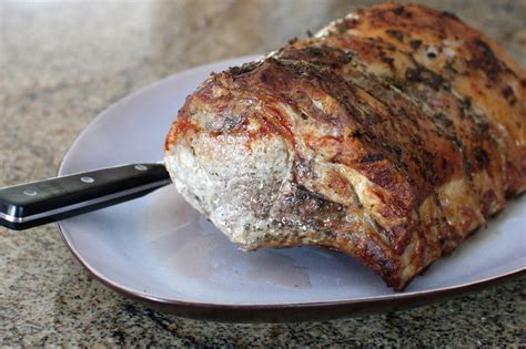A christmas classic pork recipe! Garlic and Herb Crusted Pork Loin Roast