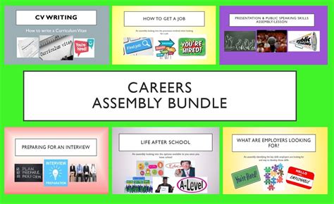 Careers Assembly Bundle Teaching Resources