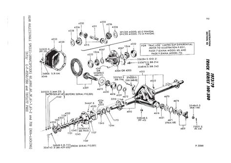 1978 F250 Rear Axle Bearing Torque Specifications Ford Truck