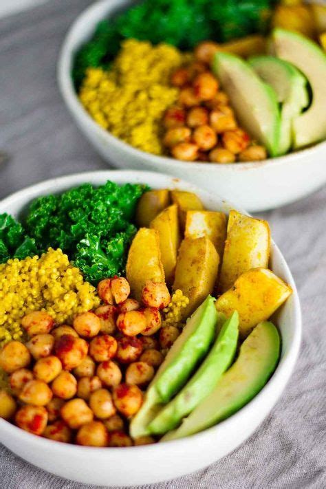 Vegan Turmeric Quinoa Power Bowls Jar Of Lemons Recipe Vegan