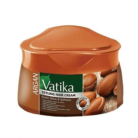Vatika Naturals Argan Styling Hair Cream 140ml Jar