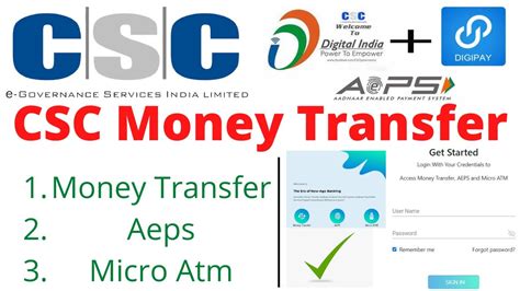 Csc Digipay Money Transfer How To Money Transfer Csc I Best Protal