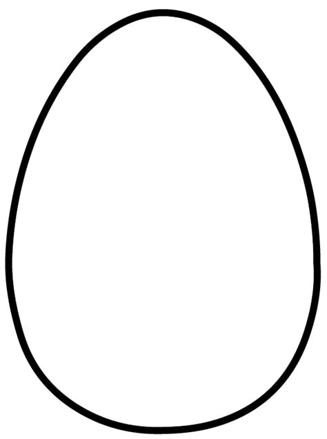 Get free templates and news about our products directly into your mailbox. Large Egg Shape Template - NEO Coloring