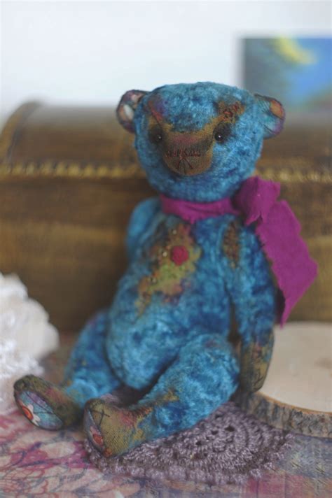 Teddy Bear Arina By Berloga On Tedsby Handmade Teddy Bears Teddy Bears For Sale Teddy Bear Plush