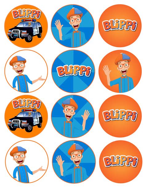 Blippi Logo PNG Transparent Images PNG Arts Annadesignstuff