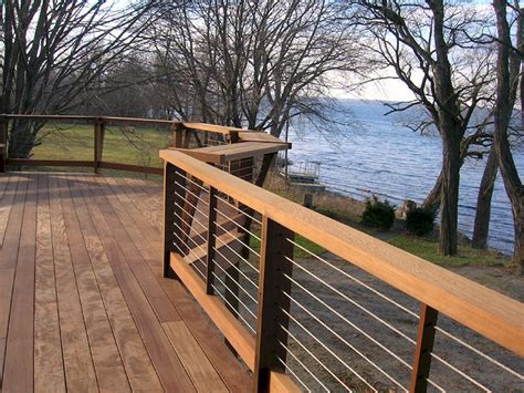 Deck Railing Ideas With Cable