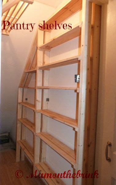 We love home improvement projects and this week we decided to do some diy pantry shelves and tackle that closet under the stairs! 69 best images about My pantry on Pinterest | Cupboards ...